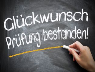 Schülerhilfe - Nachhilfeangebot - Glückwunsch Tafel normale groesse