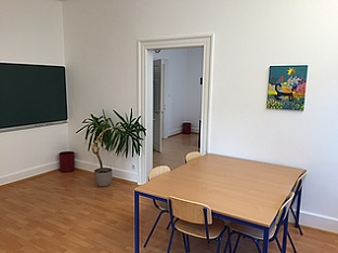 Unterrichtsraum der Schülerhilfe Nachhilfe in Feldkirch Unterrichtsraum der Schülerhilfe Nachhilfe in Feldkirch
