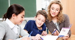 Schülerhilfe - Bilder SH allgemein - Lernsituation Lehrerin 260x140