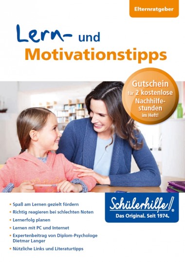 Schülerhilfe - Lokale Seiten Kampagnen - Lern und Motivationstipps
