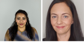 Claudia Brenn und Houyem Hedhli