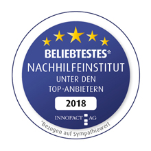 Schülerhilfe - Siegel - Beliebtestes Nachhilfeinstitut
